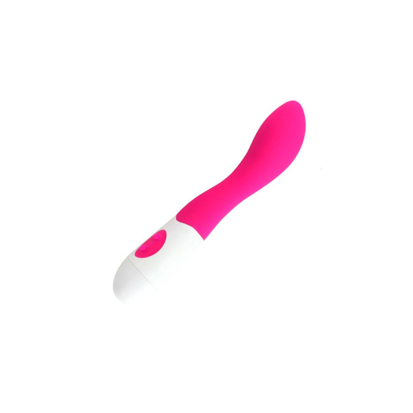 Vibromasseur rose incurvé point G 